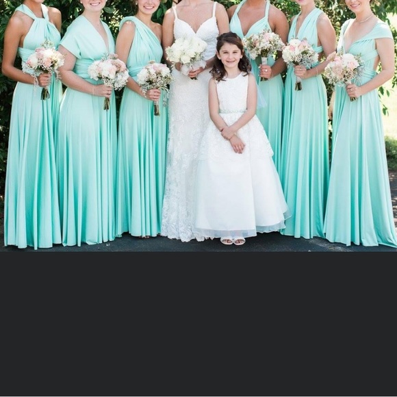 Twobirds Classic Ballgown - seafoam green - Picture 9 of 11